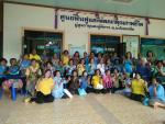 กิจกรรมผู้สูงอายุ ถ่ายทอดภูมิปัญญาทำขนมไทยโบราณ{ขนมครก}