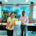 พิธีมอบใบประกาศเกียรติคุณ สำหรับบุคคลต้นแบบ ที่ประพฤติตนด้วย