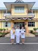 พิธีถวายเครื่องราชสักการะและวางพานพุ่ม และพิธีจุดเทียนถวายพร